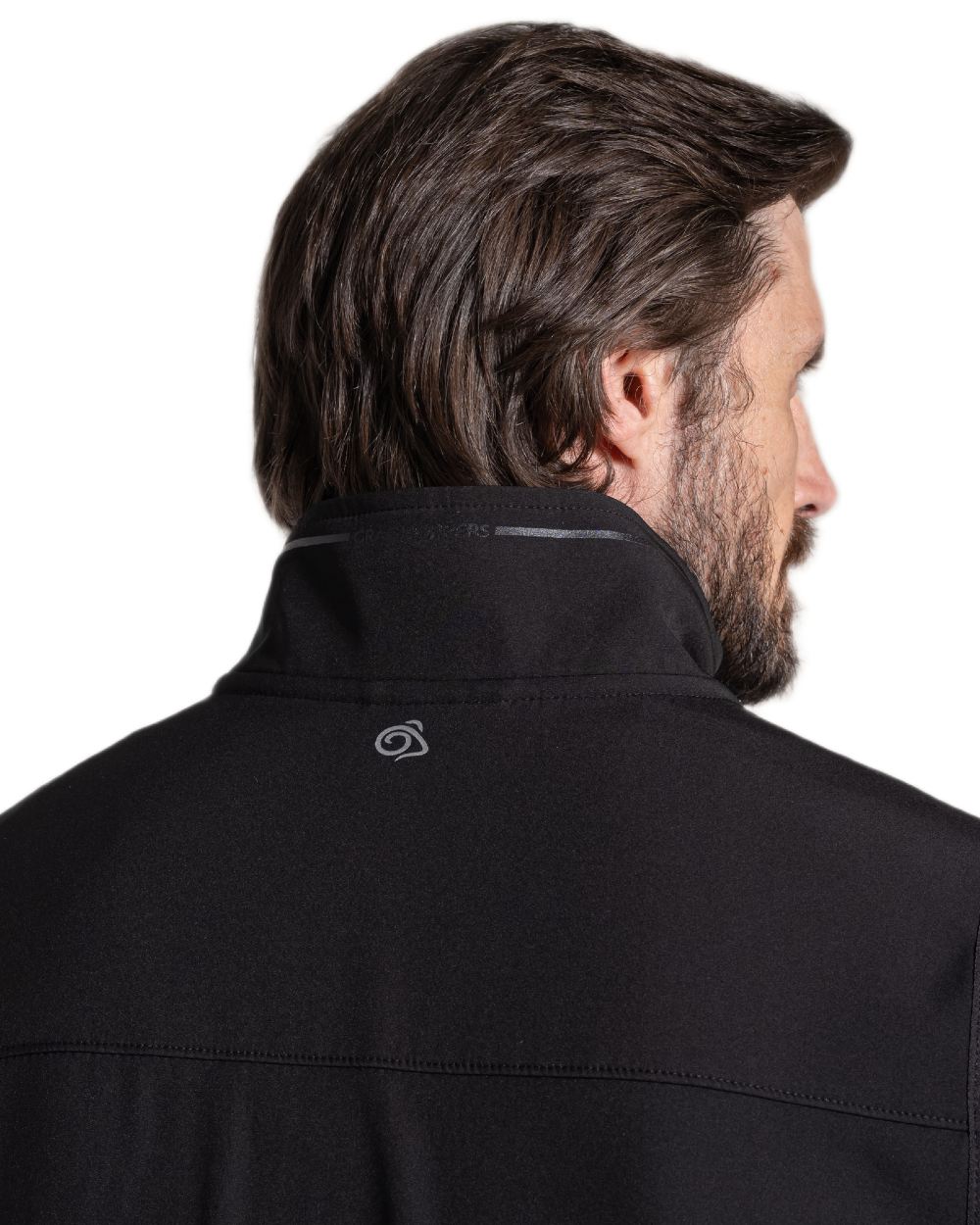 Black Coloured Craghoppers Altis Vest on white background 