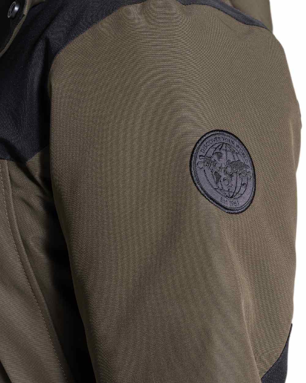 Woodland Green Coloured Craghoppers Bishorn Insulated Jacket on white background 