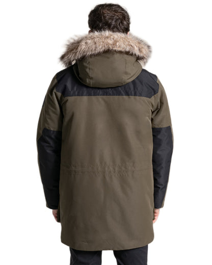Woodland Green Coloured Craghoppers Bishorn Insulated Jacket on white background 