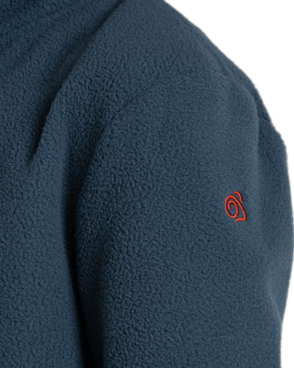 Blue Stone Coloured Craghoppers Childrens CO2 Renu Jacket on white background 