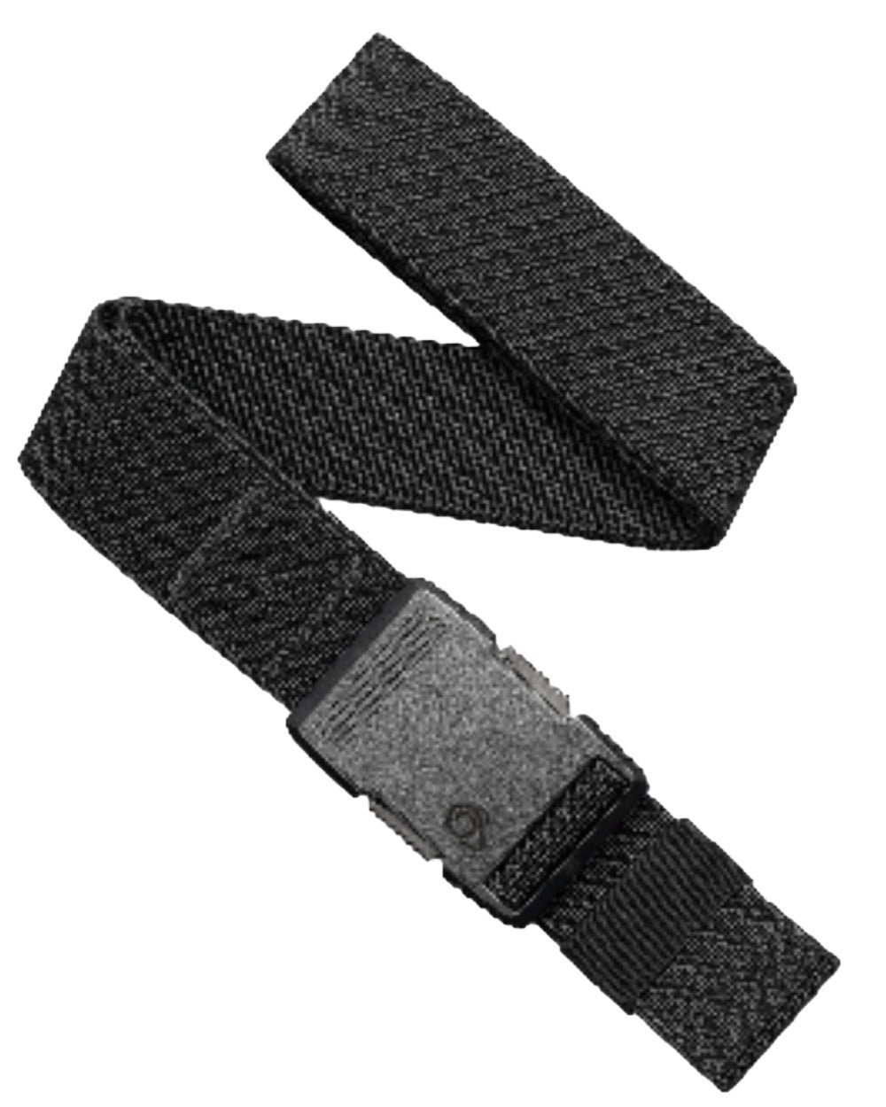Black coloured Craghoppers Kiwi Stretch Belt on white background 