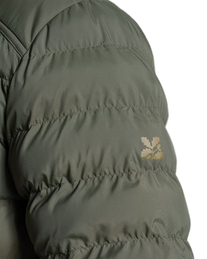 Dark Sage coloured Craghoppers Men National Trust Dalesway Jacket on white background 