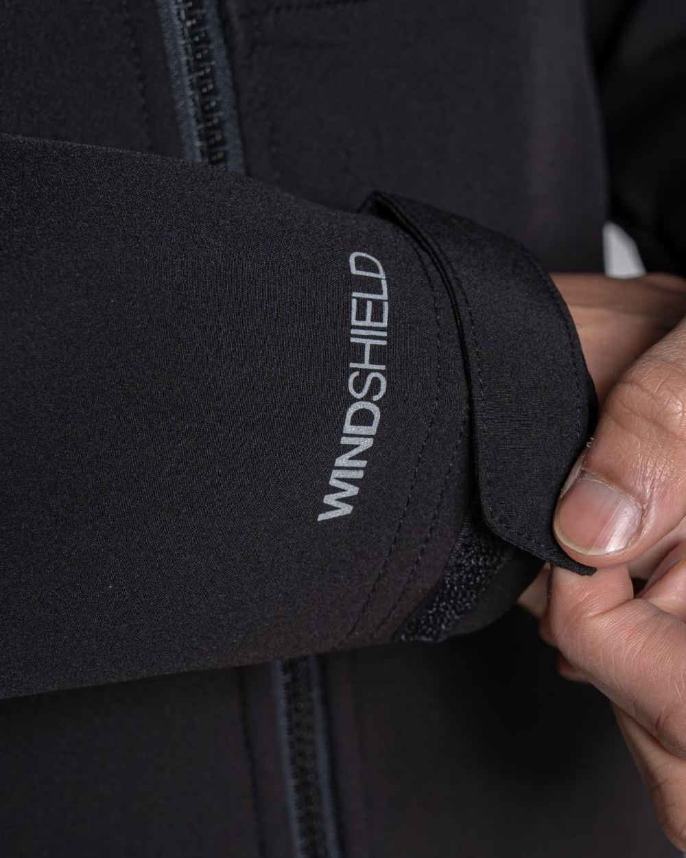 Black Coloured Craghoppers Mens Altis II Jacket on white background 