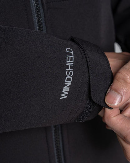 Black Coloured Craghoppers Mens Altis II Jacket on white background 