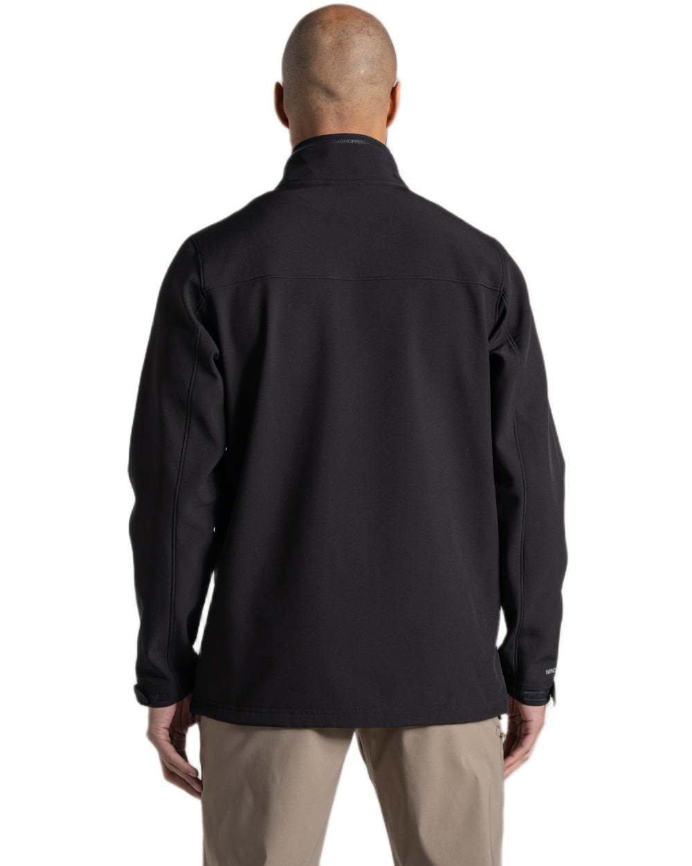 Black Coloured Craghoppers Mens Altis II Jacket on white background 