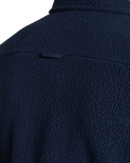 Blue Navy Coloured Craghoppers Mens Blencathra Overshirt on white background 