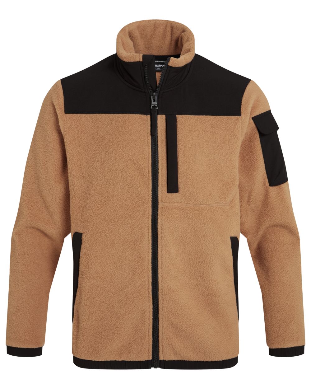 Boulder coloured Craghoppers Mens Braefell Jacket on white background 