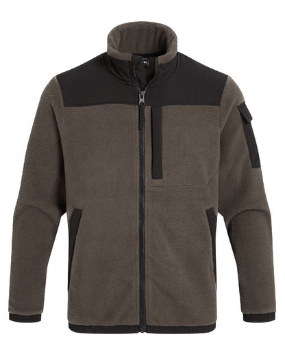 Woodland Green Coloured Craghoppers Mens Braefell Jacket on white background 