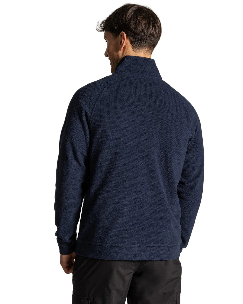 Blue Navy coloured Craghoppers Mens Charlston Jacket on white background 