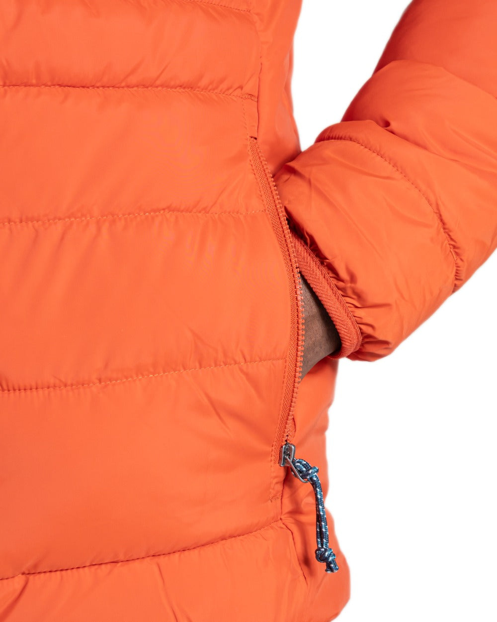 Sedona Coloured Craghoppers Mens Compresslite IX Hooded Insulating Jacket on white background 
