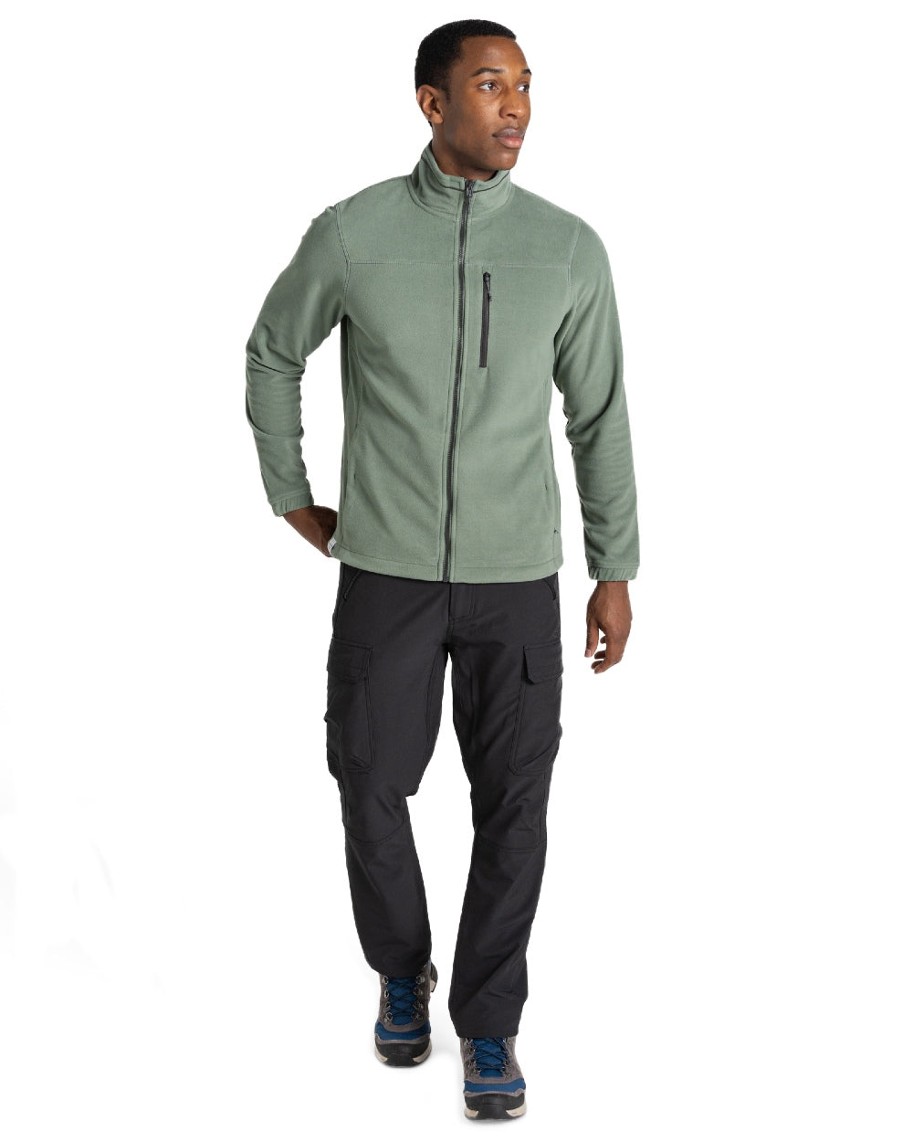 Laurel Green coloured Craghoppers Mens Corey Plus II Insulating Jacket on white background 