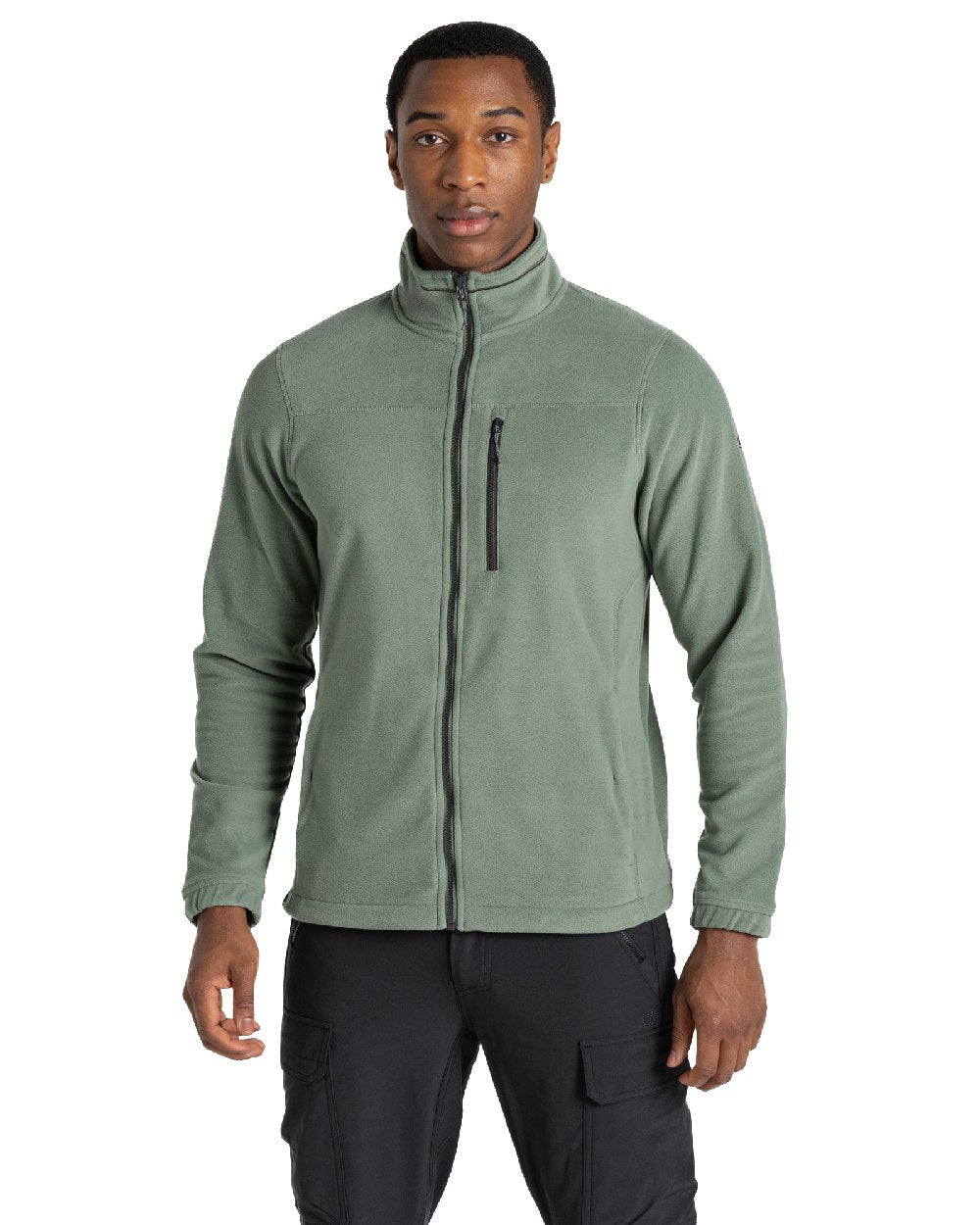 Laurel Green coloured Craghoppers Mens Corey Plus II Insulating Jacket on white background 