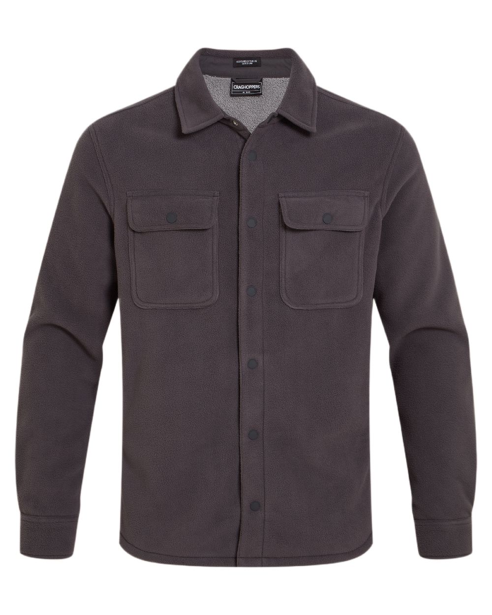 Dark Iron Coloured Craghoppers Mens Craggy Jacket on white background 