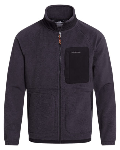 Dark Iron coloured Craghoppers Mens Dades Jacket on white background 