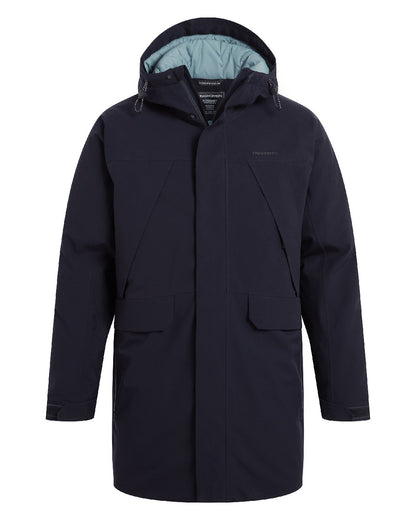 Dark Navy Coloured Craghoppers Mens Grisedale Thermic Jacket on white background 