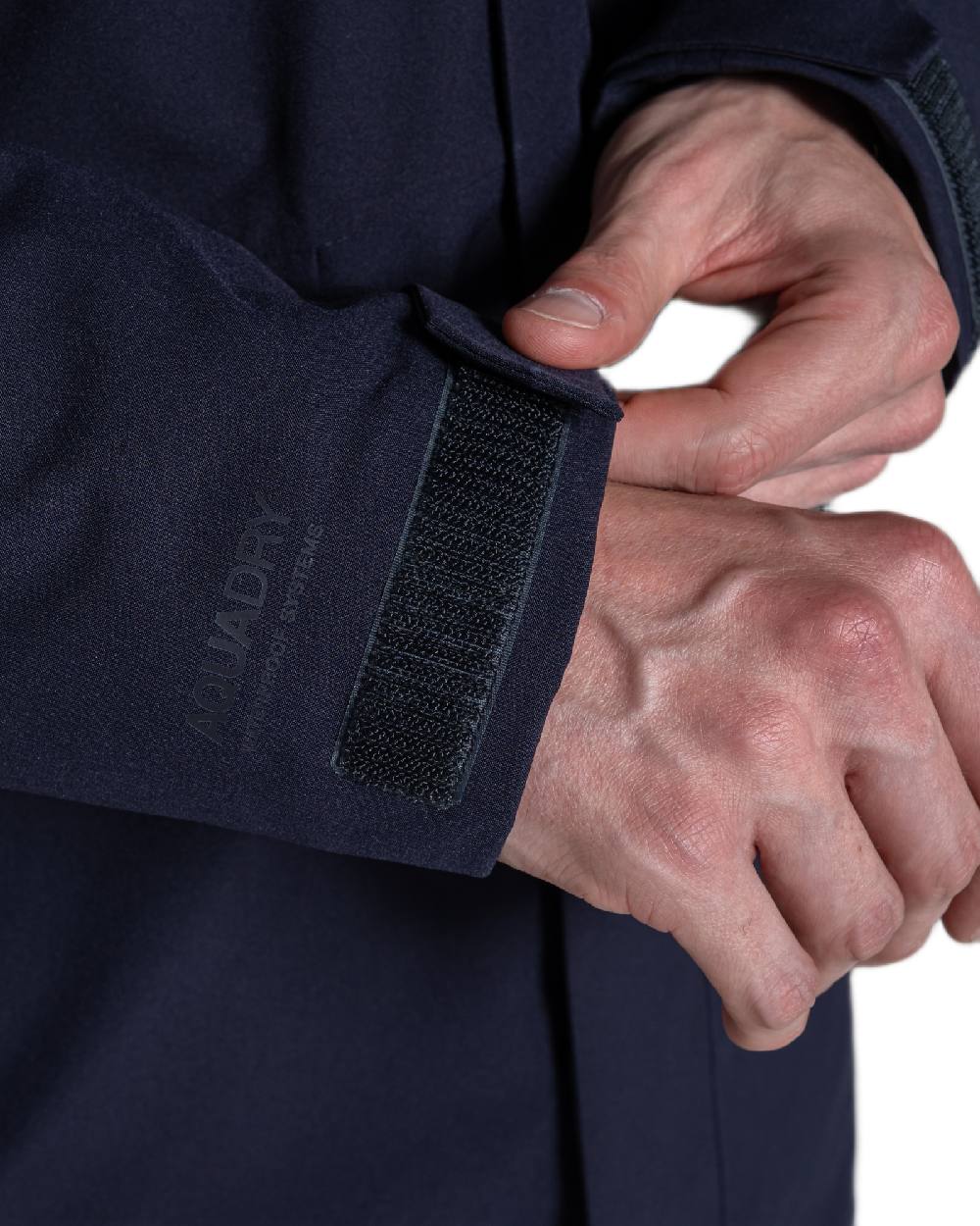 Dark Navy Coloured Craghoppers Mens Grisedale Thermic Jacket on white background 