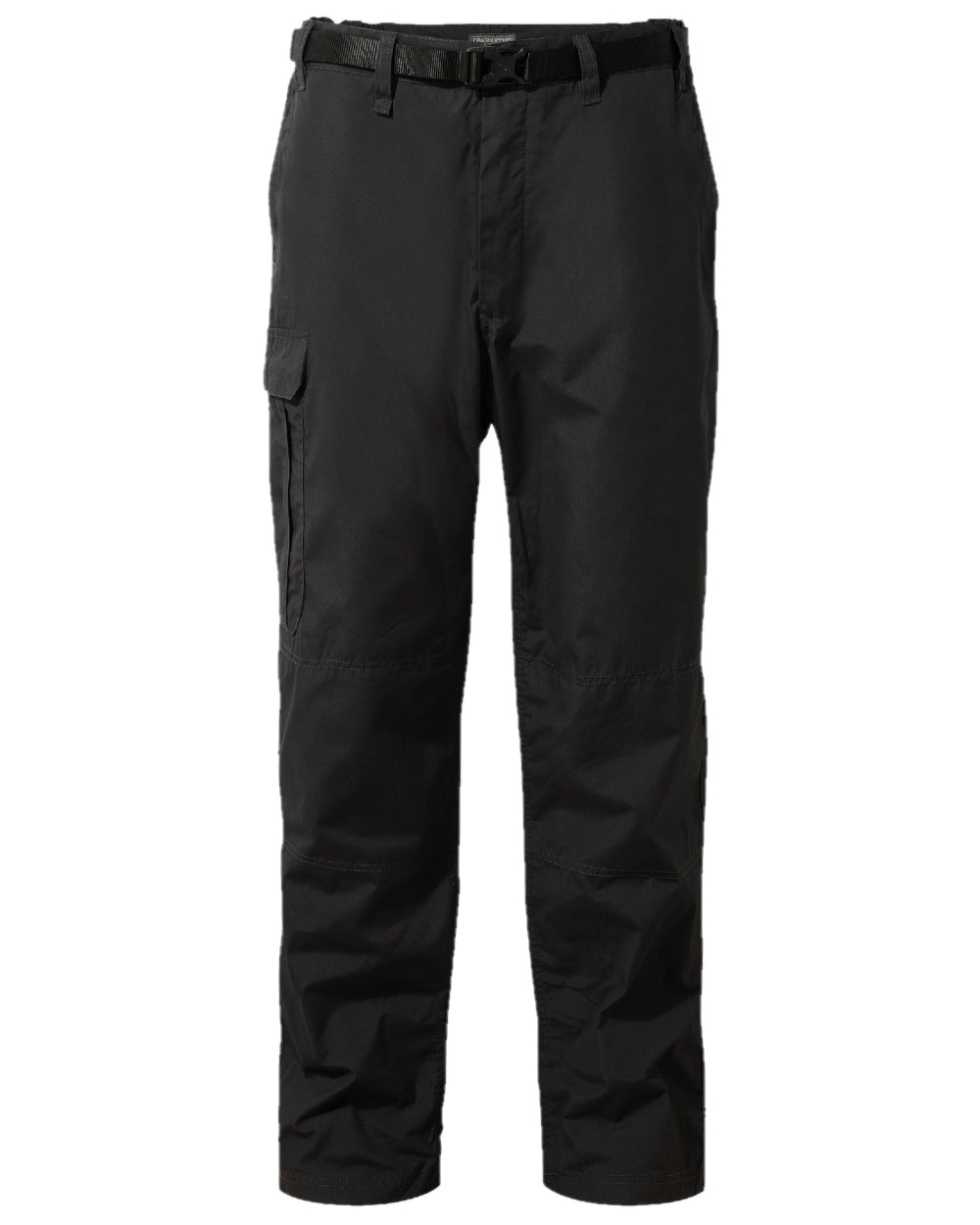 Black Pepper coloured Craghoppers Mens Kiwi Classic II Trouser on white background 