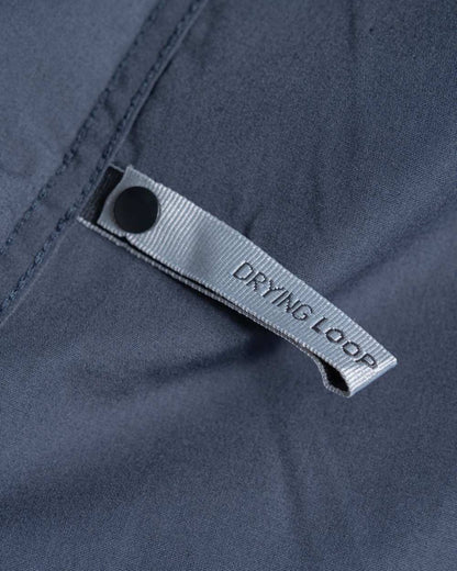 Ombre Blue coloured Craghoppers Mens Kiwi II Short Sleeved Shirt on white background 