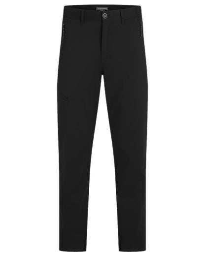 Black Coloured Craghoppers Mens Kiwi Pro III Trouser on white background 