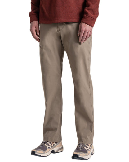 Pebble Coloured Craghoppers Mens Kiwi Pro III Trouser on white background 