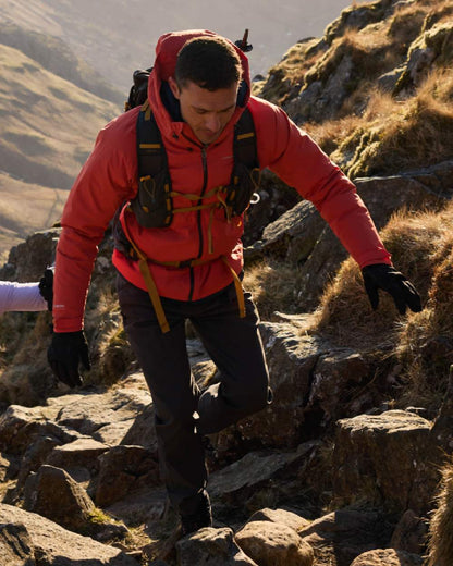 Black Coloured Craghoppers Mens Kiwi Pro III Trousers on outdoor background 