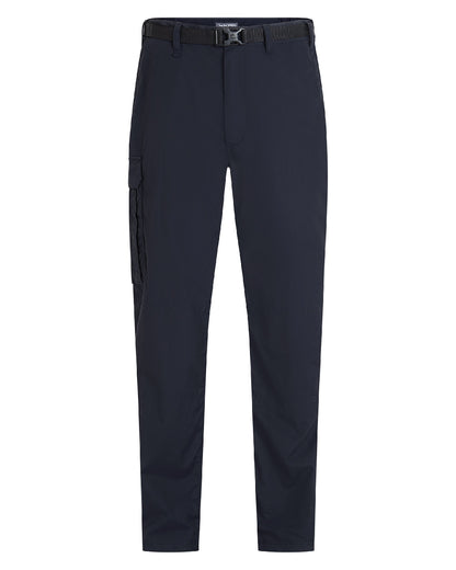 Dark Navy Coloured Craghoppers Mens Kiwi Thermo Trouser on white background 