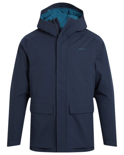 Blue Navy Coloured Craghoppers Mens Lorton Thermic Jacket on white background 