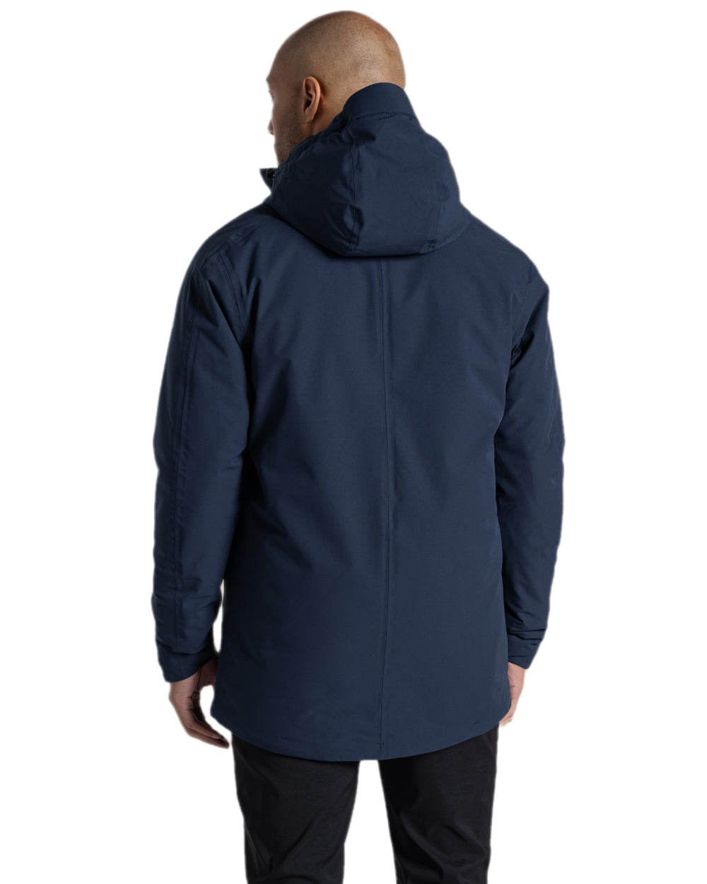 Blue Navy Coloured Craghoppers Mens Lorton Thermic Jacket on white background 