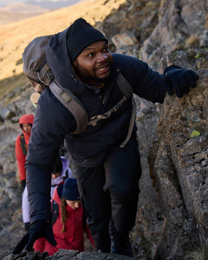 Dark Iron Coloured Craghoppers Mens Lorton Thermic Jacket on outdoor background 