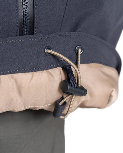 Dark Iron Coloured Craghoppers Mens Lorton Thermic Jacket on white background 