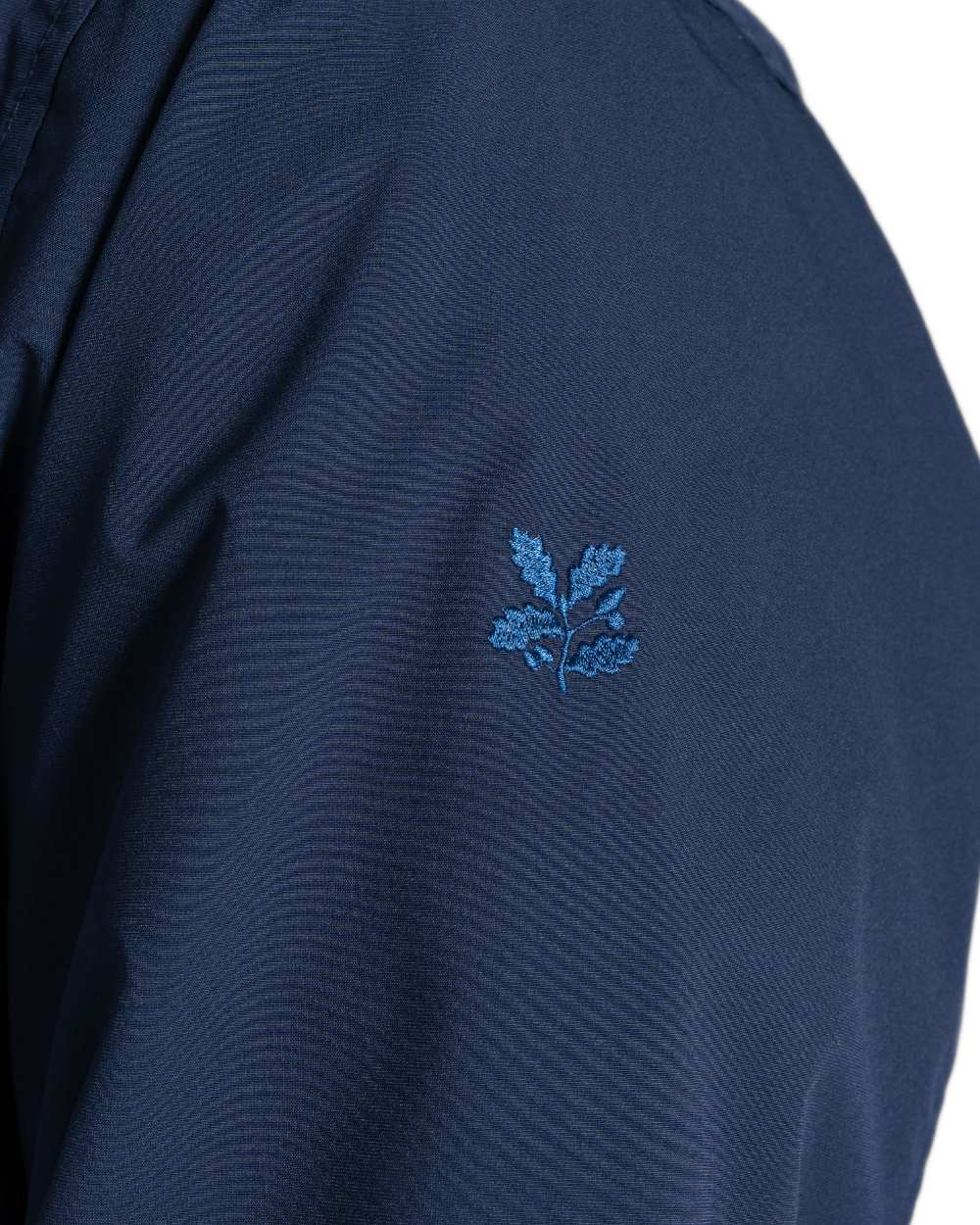 Blue Navy coloured Craghoppers Mens National Trust Keskadale Waterproof Jacket on white background 