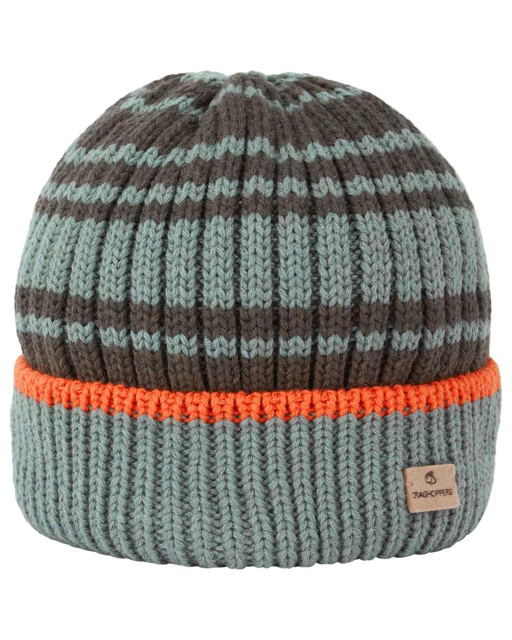 Laurel Green coloured Craghoppers Mens National Trust Shale Hat on white background 