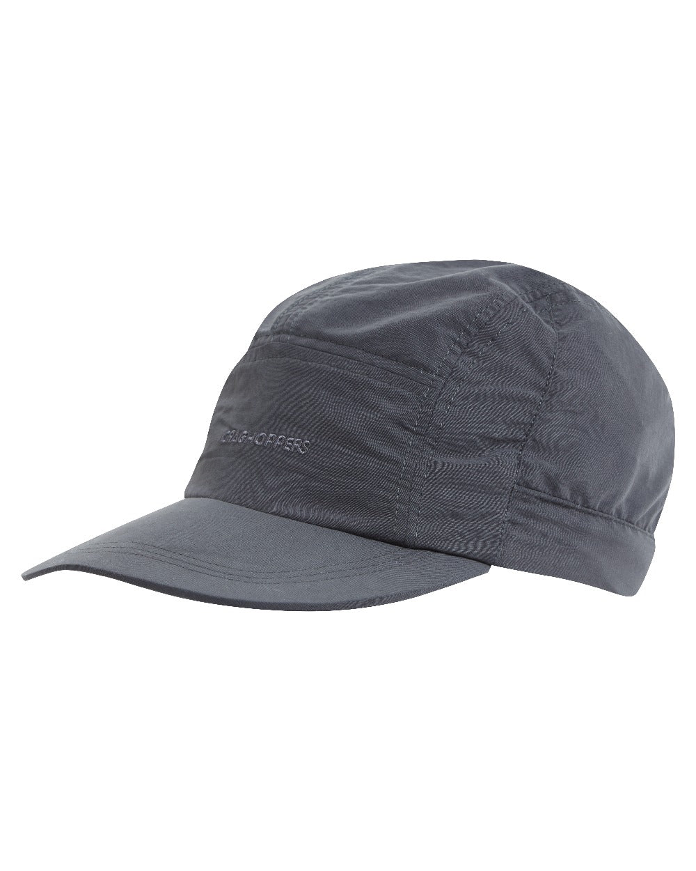 Black Pepper coloured Craghoppers Mens NosiLife Desert Hat III on white background 
