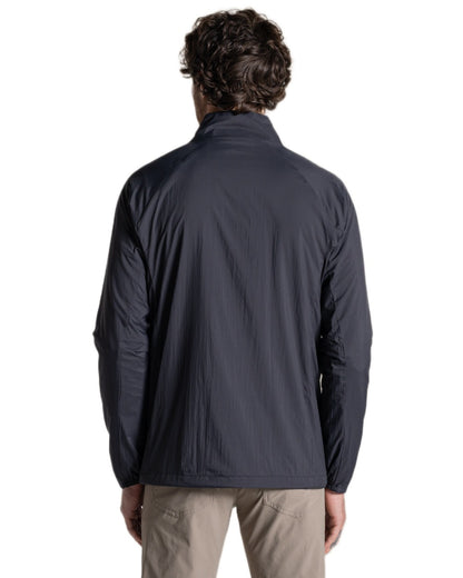 Dark Iron coloured Craghoppers Mens NosiLife Driver Jacket on white background 