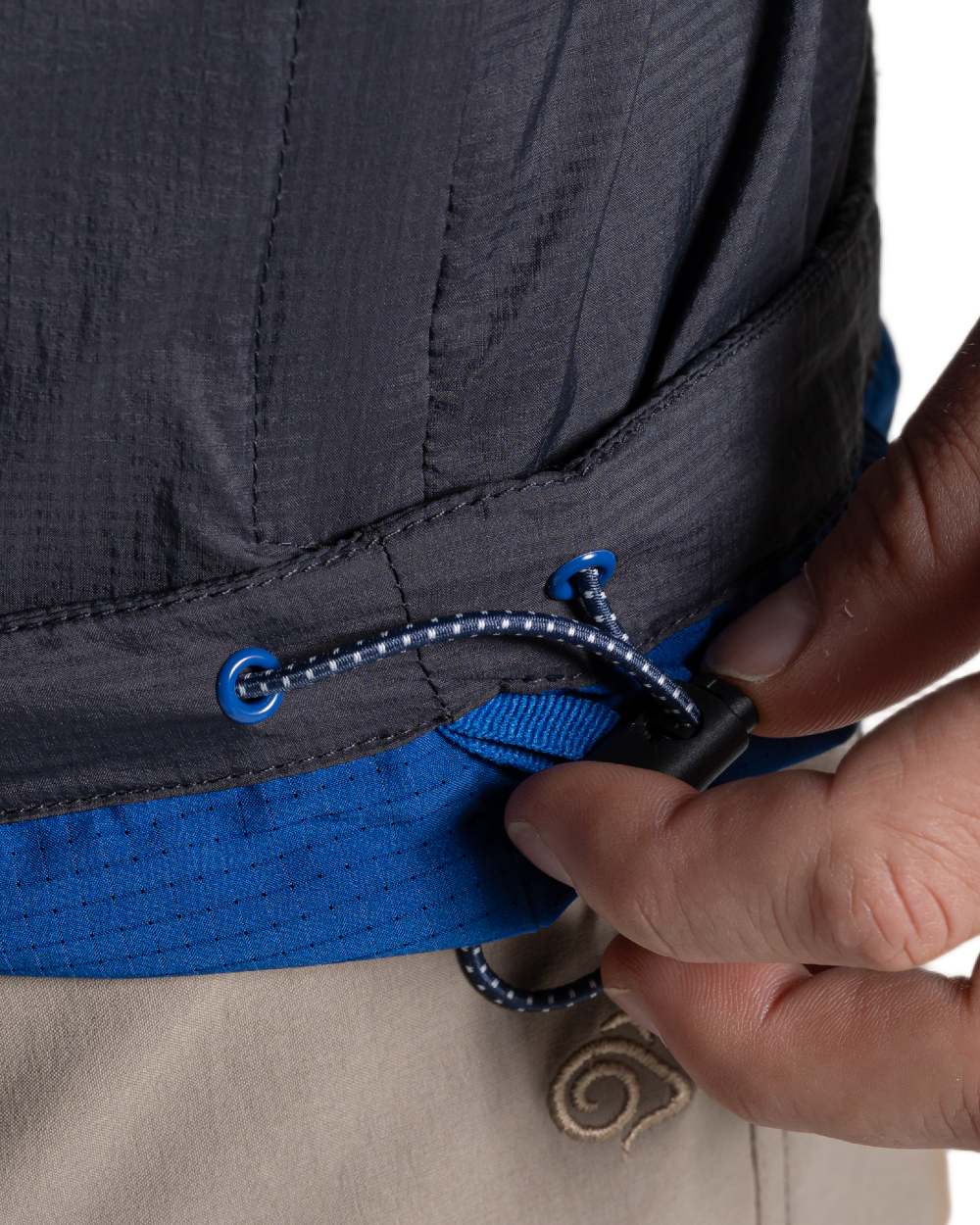 Dark Iron coloured Craghoppers Mens NosiLife Driver Jacket on white background 