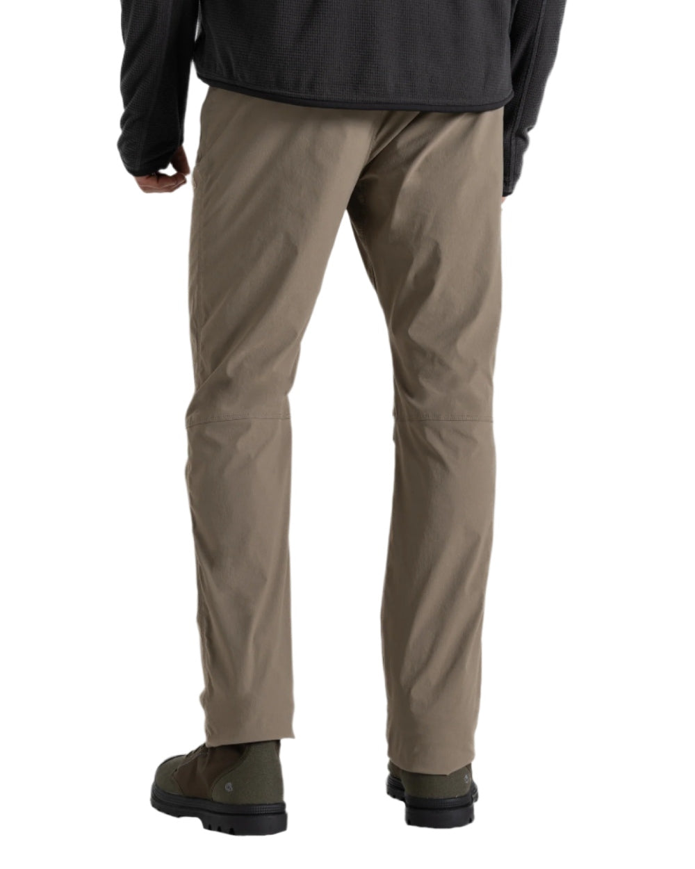 Pebble coloured Craghoppers Mens NosiLife Pro Trouser III on white background 