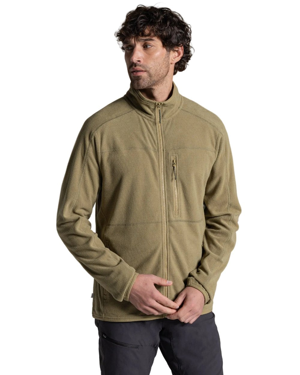 Cardamon coloured Craghoppers Mens NosiLife Spry II Jacket on white background 