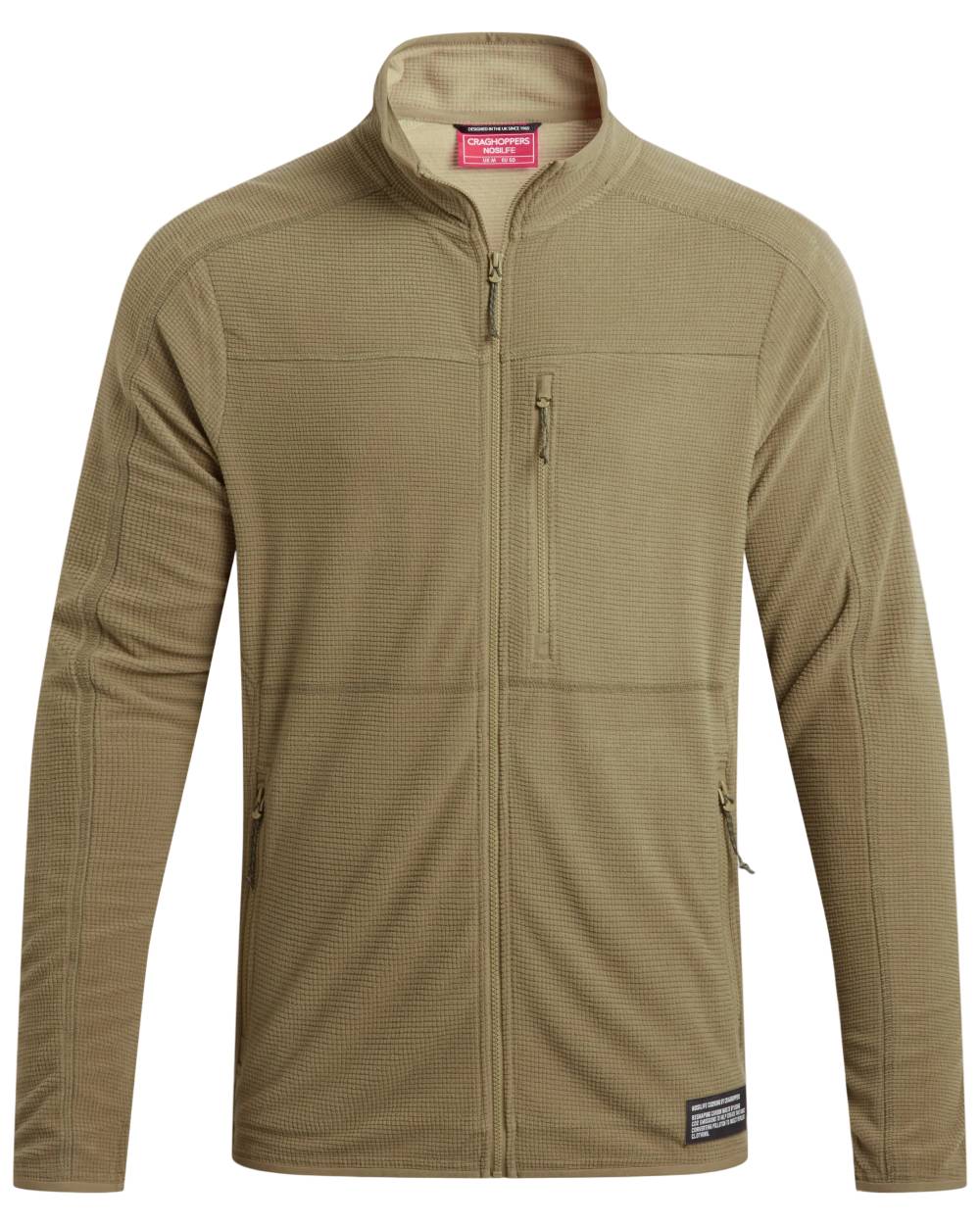 Cardamon coloured Craghoppers Mens NosiLife Spry II Jacket on white background 