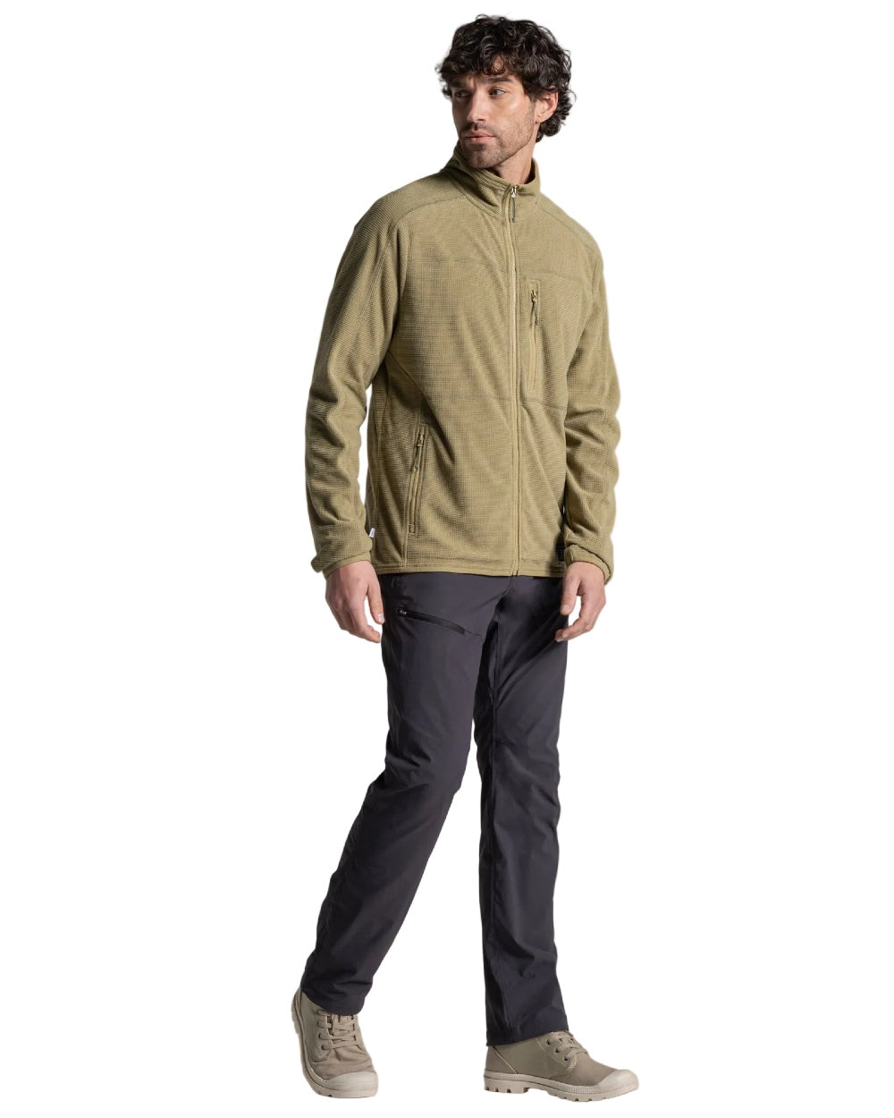 Cardamon coloured Craghoppers Mens NosiLife Spry II Jacket on white background 