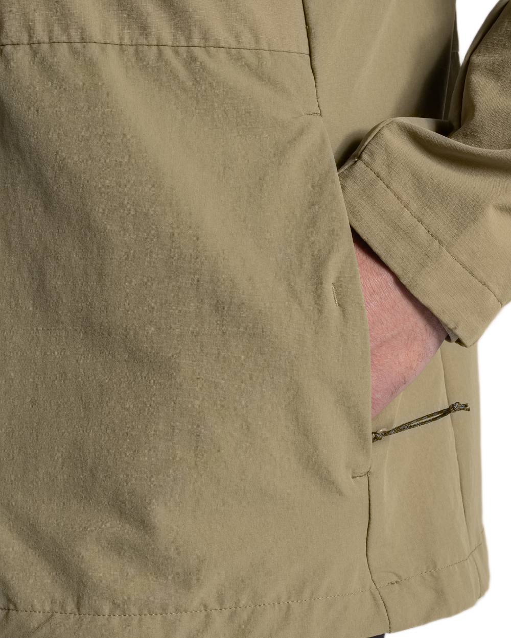 Cardamon coloured Craghoppers Mens NosiLife Younes Jacket on white background 
