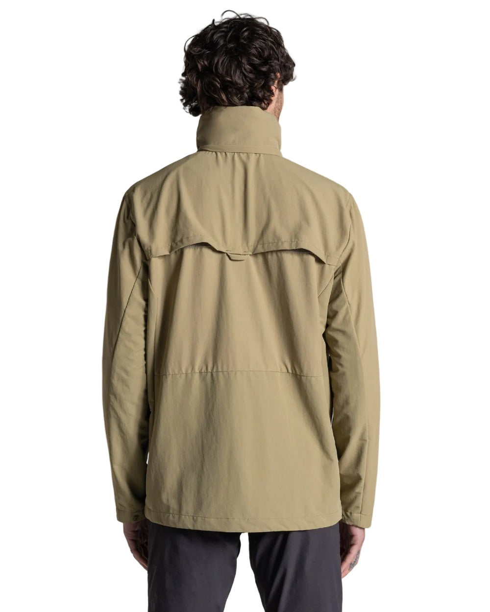 Cardamon coloured Craghoppers Mens NosiLife Younes Jacket on white background 