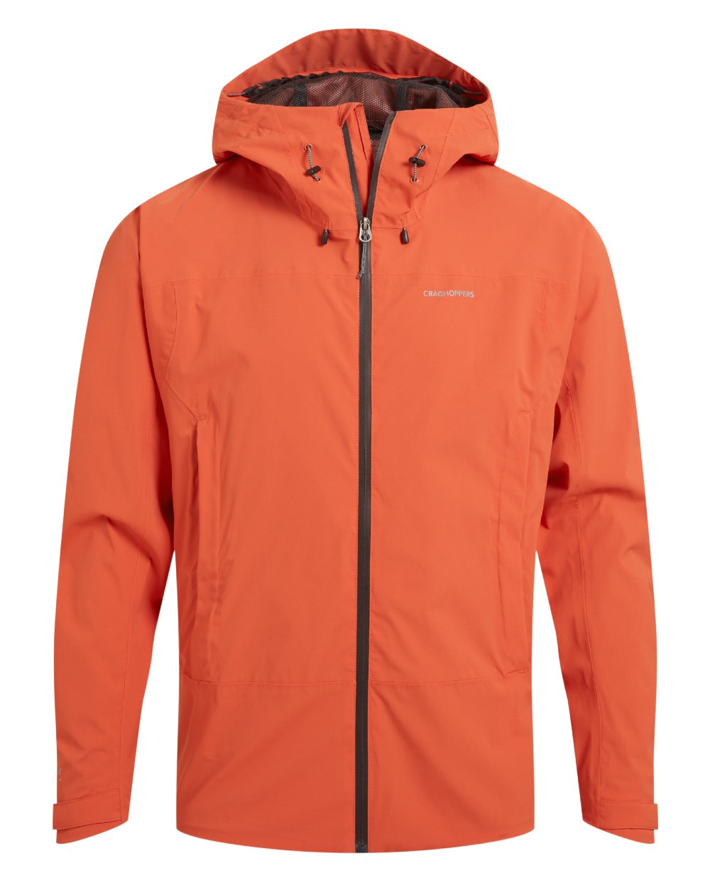 Feldspar coloured Craghoppers Mens Ponsa Waterproof Jacket on white background 