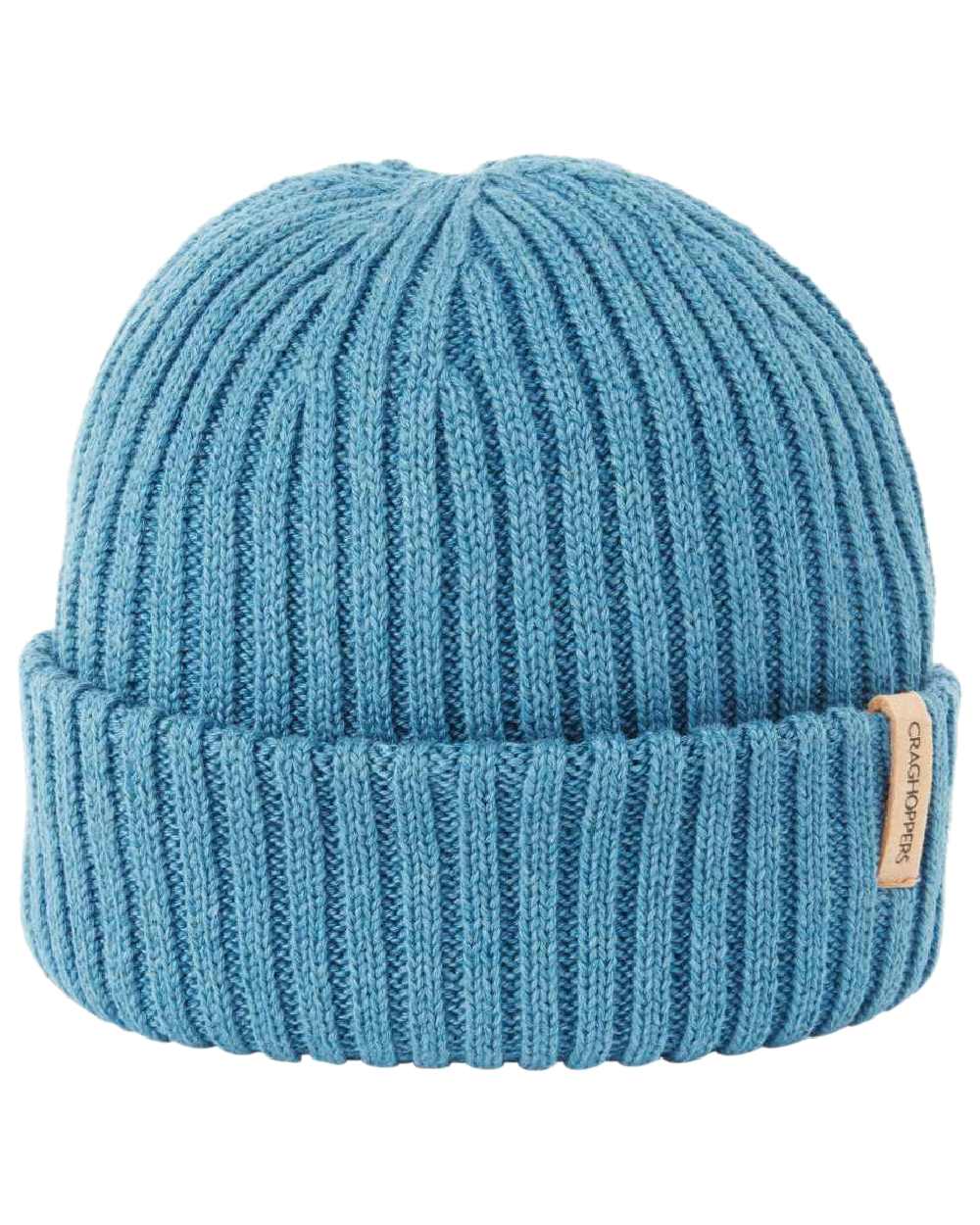 Brisk Blue Coloured Craghoppers National Trust Gaddings Hat on white background 