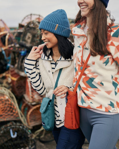 Brisk Blue Coloured Craghoppers National Trust Gaddings Hat on outdoor background 