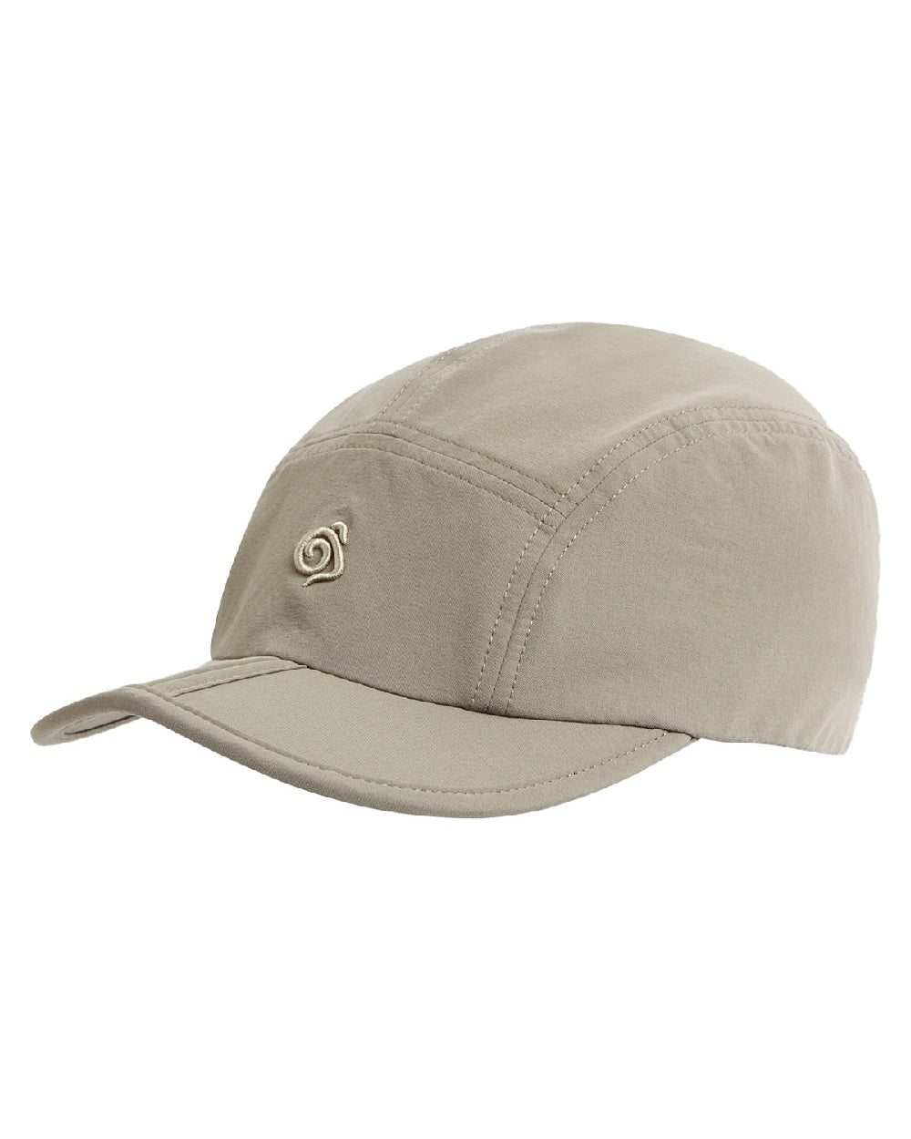 Pebble Coloured Craghoppers Nosilife Packable Cap II on White Background 