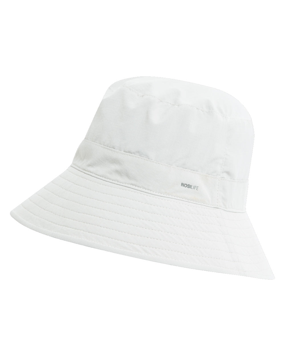 Woodland Green Parchment coloured Craghoppers NosiLife Sun Hat III on white background 