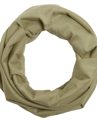 Bayleaf Coloured Craghoppers Nosilife Tube Scarf II on White Background 