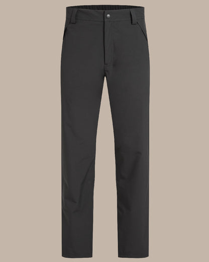 Black coloured Craghoppers Stefan Pro Waterproof Trouser on beige background 