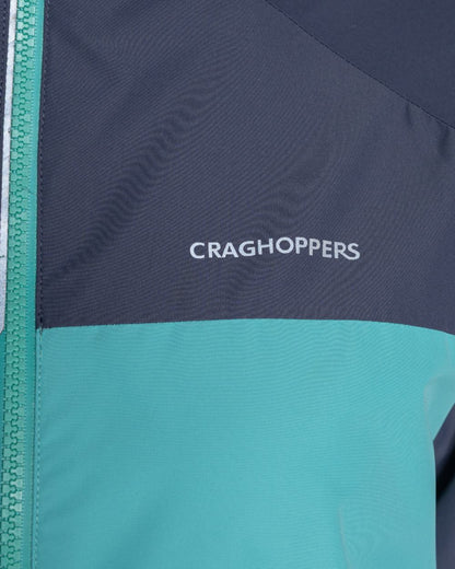 Glazed Aqua Anthracite coloured Craghoppers Vanth Jacket 