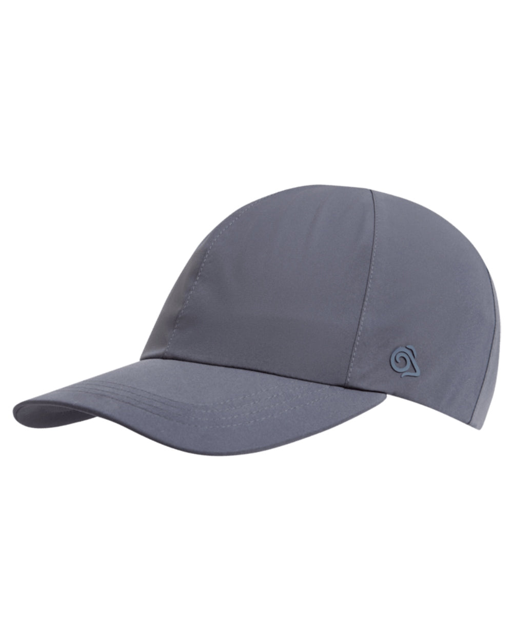 Anthracite coloured Craghoppers Waterproof Cap on white background 